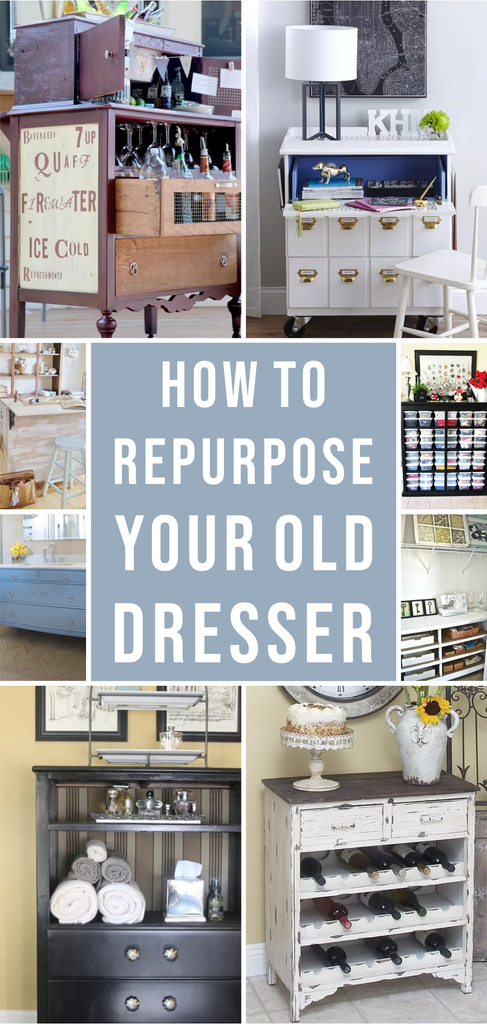 How to Repurpose Your Old Dresser