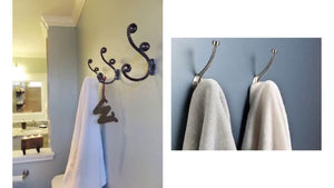 This Top Decor video has title Towel Hooks Instead of Towel Bar with label Towel Bar, Towel Hooks.
