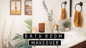 Extreme DIY Small Bathroom Makeover (Renter Friendly) | diy floor tiling & diy shelves by DIY Dalia (11 months ago)
