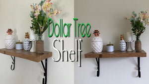 Hi ya'll! Since you liked my last Dollar Tree DIY Corner shelf, today Im making a DIY SHELF/Bookshelf