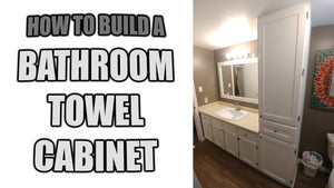 How to Build a Bathroom Towel Cabinet by DIY Builds (3 years ago)