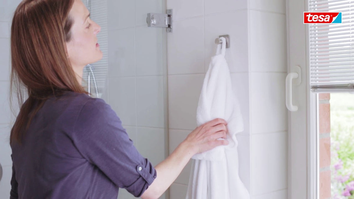 Watch this video for information on the tesa® Powerbutton Classic Sing ...