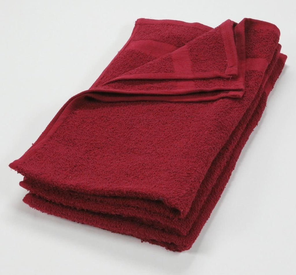 Brilliant Red Hand Towels