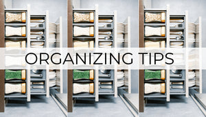 This post is all about organizing tips.
