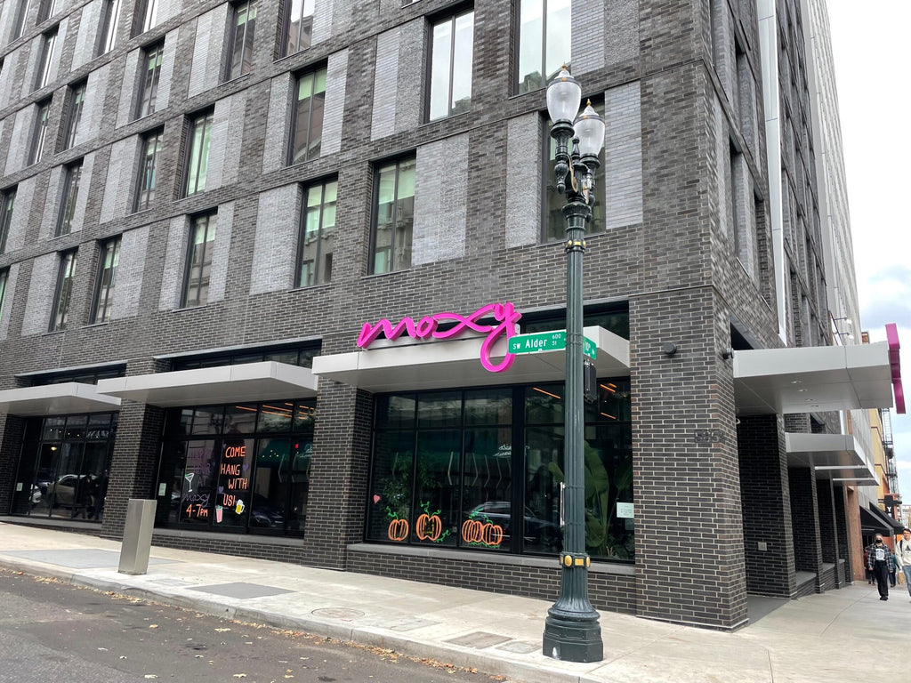 Great for Instagram but not for spending the night: Review of the Moxy Portland Downtown