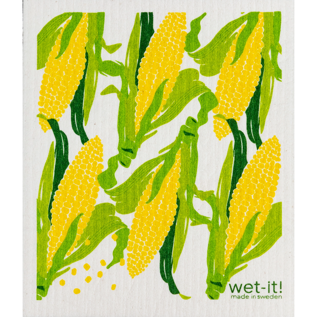 Fresh Corn - Swedish Reusable Wash Cloth