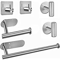 6-Piece SUS304 Stainless Steel Bathroom Towel Rack Set only $13.99