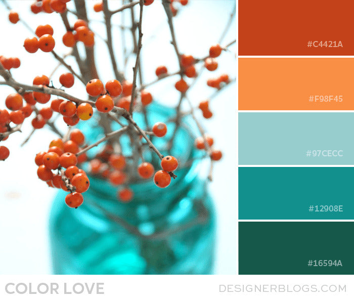 Unique Teal Color Schemes