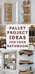 Pallet Project Ideas for Your Bathroom
