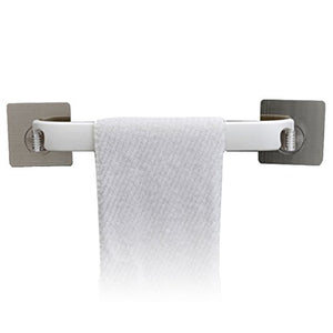 Ping Bu Qing Yun Towel Rack - PC, Bathroom Corner Without Stickers, Can Be Rotated Waterproof, Moisture-Proof, Punch-Free Towel Rack, Suitable for Bathroom, Home -38X4.2X4.5cm Towel Rack