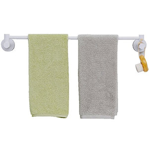Ping Bu Qing Yun Sucker Single Towel Rack Free Towel Holder Bathroom Toilet Towel Holder Kitchen Hanging Towel Bar 673mm 82mm 95mm Towel Rack